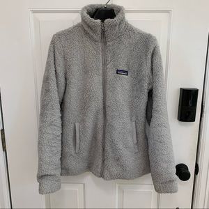 Patagonia Los Gatos grey fleece jacket - sz Med